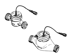 Contor apa cadran umed